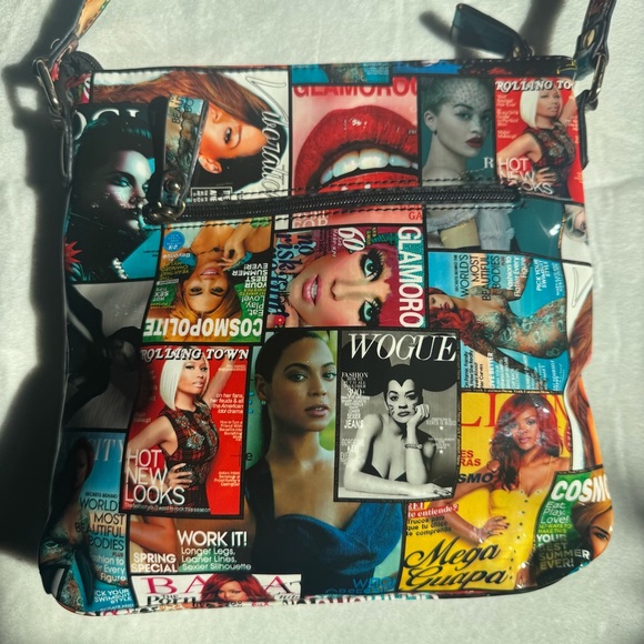 Vintage 90s Y2K Fashion Magazine Purse and Wallet Set - Picture 5 of 13